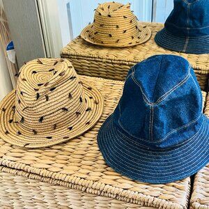 Lola NYC Milliner bundle of 2 Buckets Hats